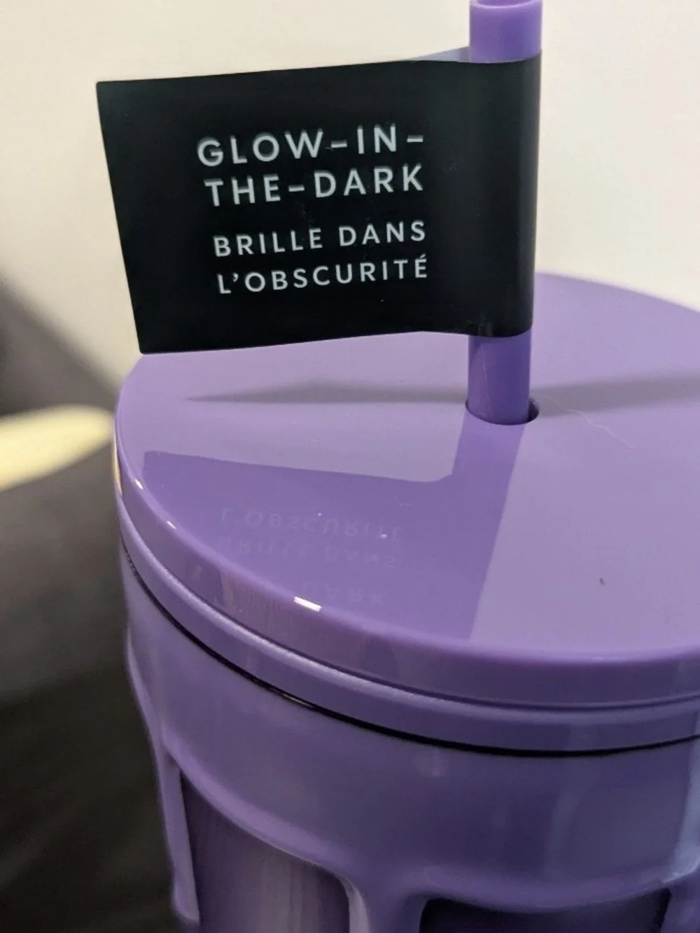 Starbucks 2025 Amethyst Ooze Purple Slime Glow in Dark Cup 24oz NWT